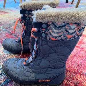 Girls Columbia winter boots